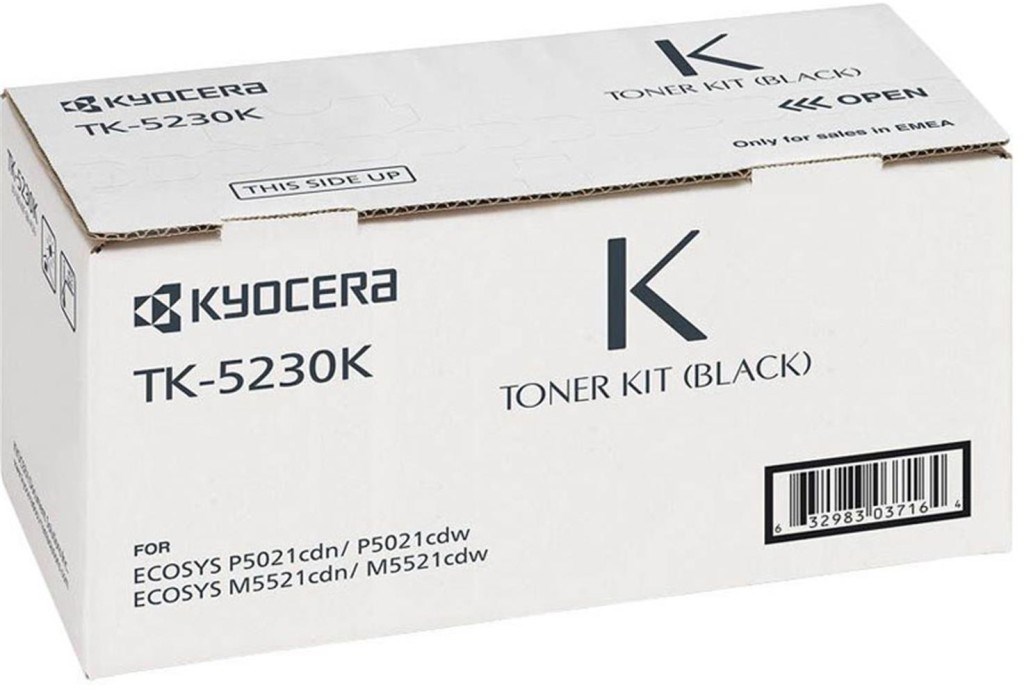 KYOCERAKyocera TK-5230K Black Siyah Orjinal Fotokopi Toneri Ecosys M5521cdn-5521cdw P5021cdn-5021cdw 2.600632983037140