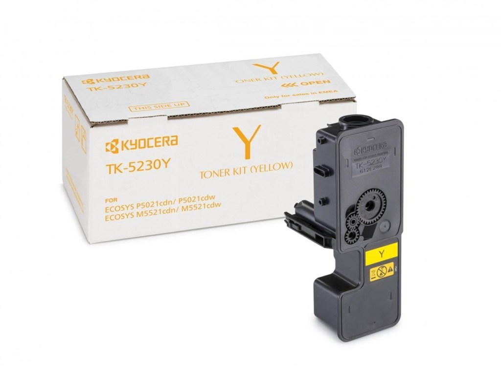 KYOCERAKyocera TK-5230Y Yellow Sarı Orjinal Fotokopi Toneri Ecosys M5521cdn-5521cdw P5021cdn-5021cdw 2.200632983037263
