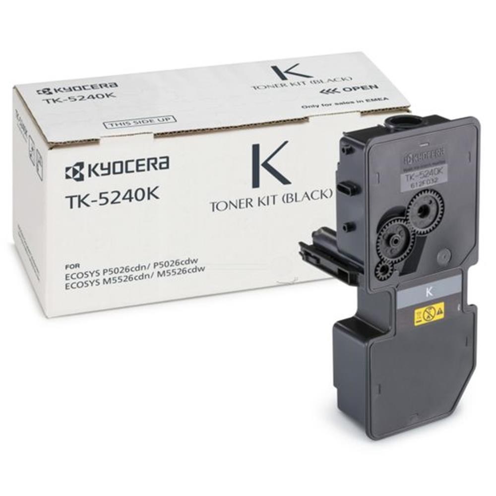 KYOCERAKyocera TK-5240K Black Siyah Orjinal Fotokopi Toneri Ecosys M5526cdn-5526cdw P5026cdn-5026cdw 4.000632983036822