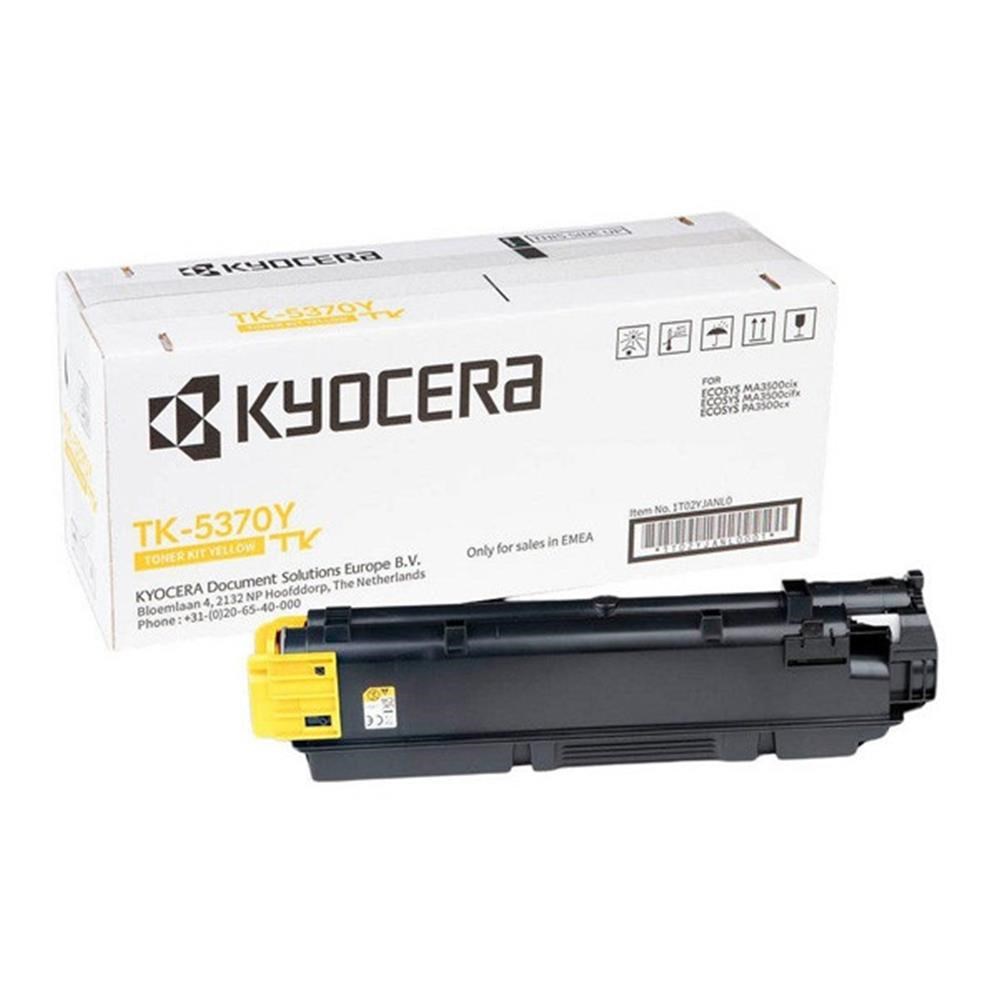 KYOCERAKyocera TK-5370Y Yellow Sarı Orjinal Fotokopi Toneri Ecosys MA3500cix - MA3500cifx 5.000 Sayfa632983072660