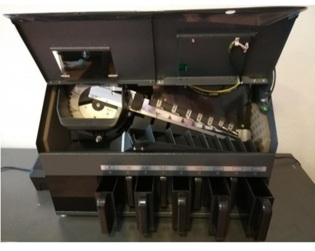 LinceLince 90C 8+1 Gözlü Sahte Kontrollü Madeni Para Sayma Makinesi323322555