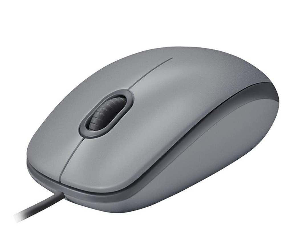 LOGITECHLogitech 910-006760 M110 Gray Silent (Sessiz) Kablolu Optik USB Mouse5099206106055