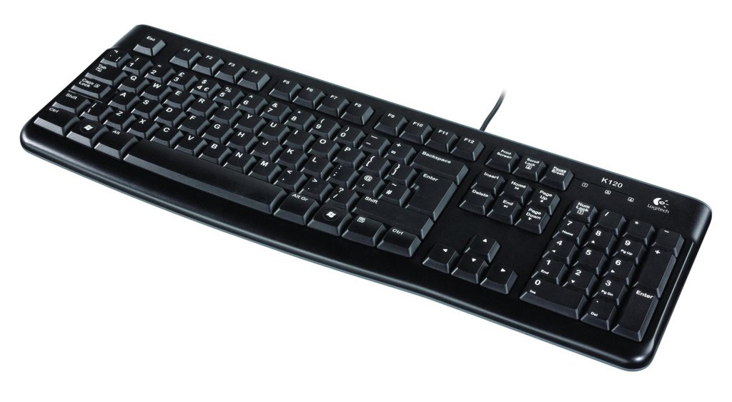 LOGITECHLogitech 920-002508 K120 İngilizce Usb Kablolu Siyah Klavye5099206020917