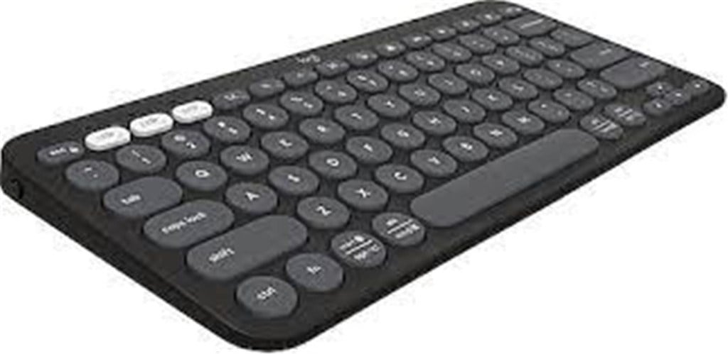 LOGITECHLogitech 920-011859 K380S Pebble Keys 2 Bluetooth Siyah Klavye5099206110755