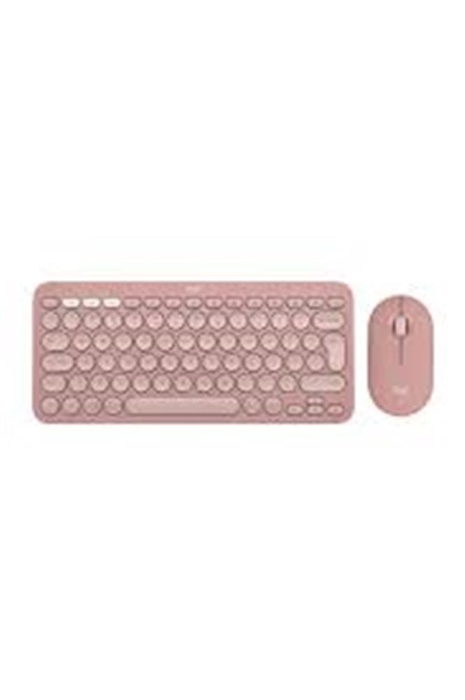 LOGITECHLogitech 920-012247 Pebble 2 Combo Pembe Kablosuz Klavye Mouse Seti5099206115422