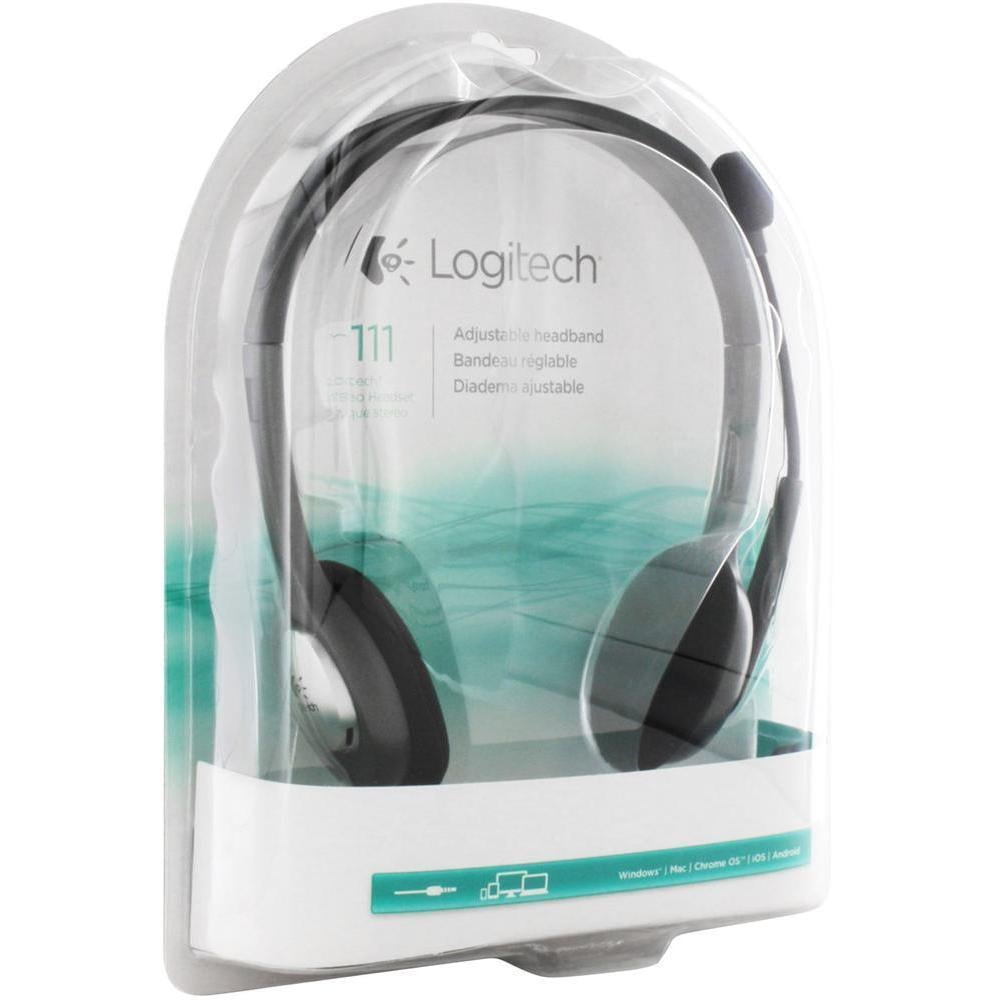 LOGITECHLogitech 981-000593 H111 Stereo Kulaklık Sterio Jacklı5099206057340