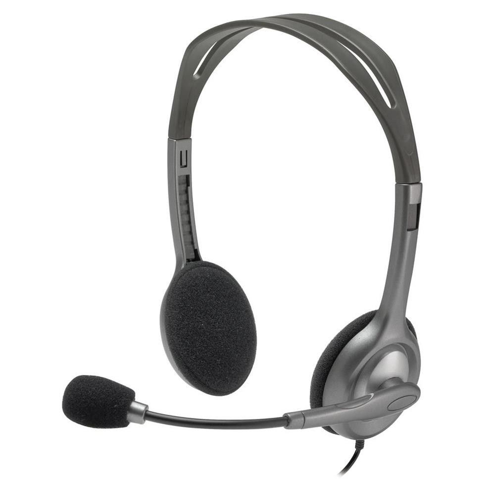 LOGITECHLogitech 981-000593 H111 Stereo Kulaklık Sterio Jacklı5099206057340