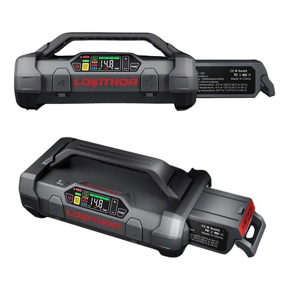 LokithorLokithor APARTX2500 12V 2500Amp LiFePO4 Akıllı Akü Takviye + Pompa + Powerbank + Led LambaApartX2500