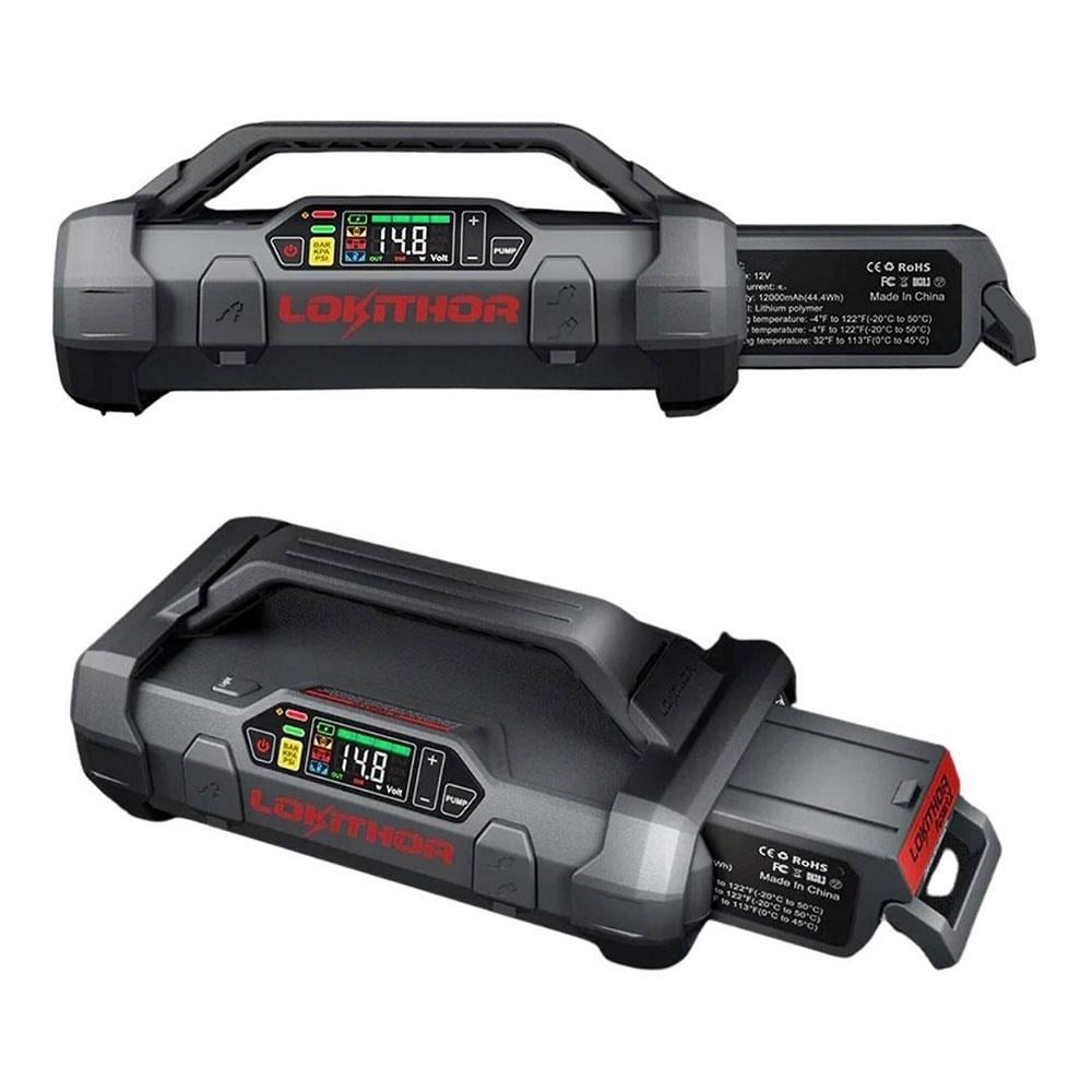 LokithorLokithor APARTX4000 12V 4000Amp Li-Polimer Akıllı Akü Takviye + Pompa + Powerbank + Led LambaApartX4000