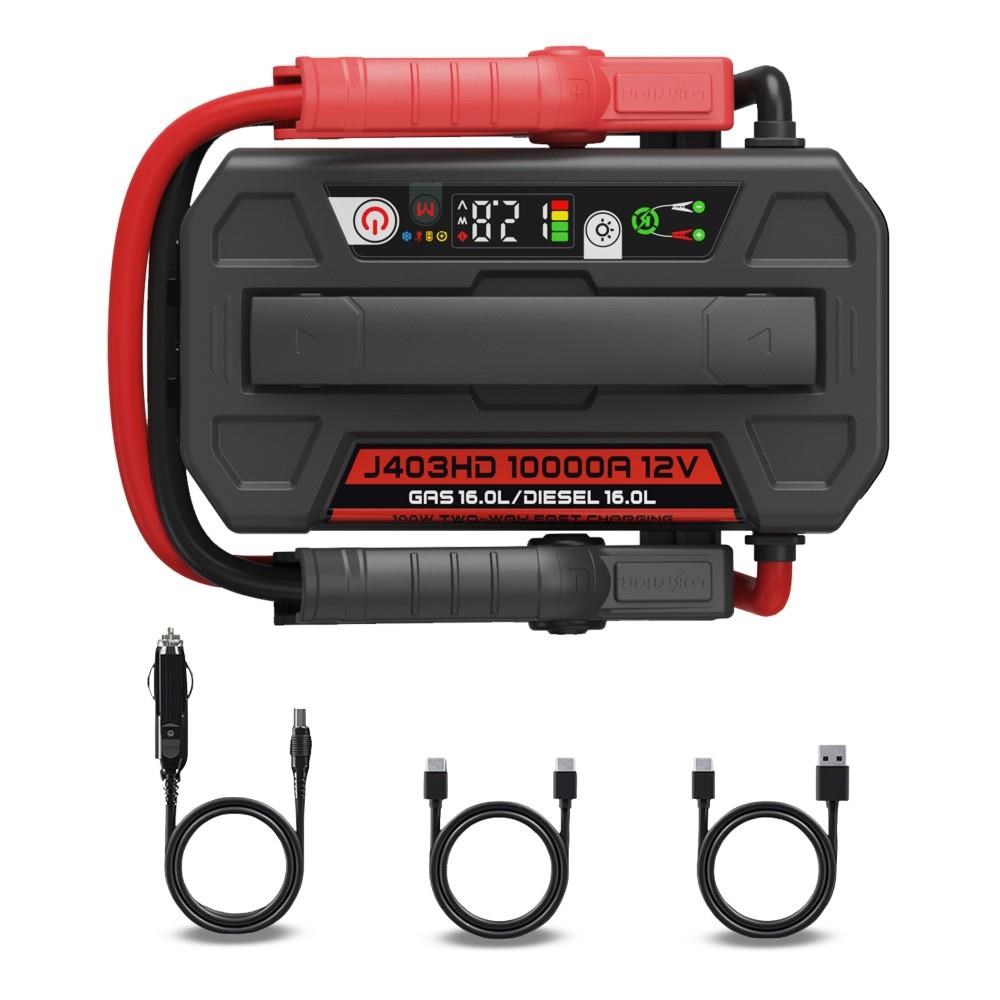 LokithorLokithor J403HD 12V 10.000Amp Li-Polimer Akıllı Akü Takviye + Powerbank + Led LambaJ403HD