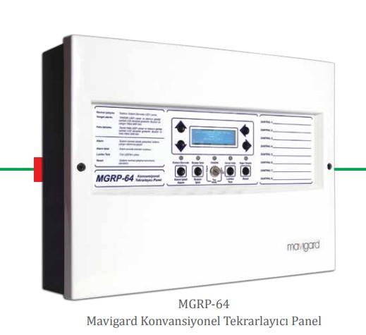 MavigardMavigard MGRP-64 Konvansiyonel Tekrarlayıcı Panel EN54-2/4 SertifikalıMGRP-64