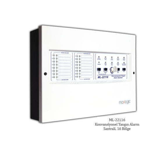 MavigardMavigard ML-22108 Konvansiyonel Yangın Alarm Santrali 8 BölgeML-22108