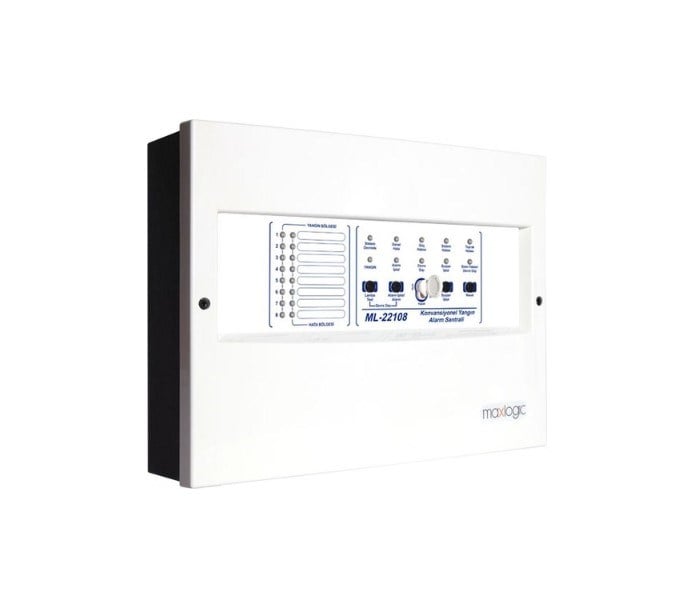MavigardMavigard ML-22108 Konvansiyonel Yangın Alarm Santrali 8 BölgeML-22108
