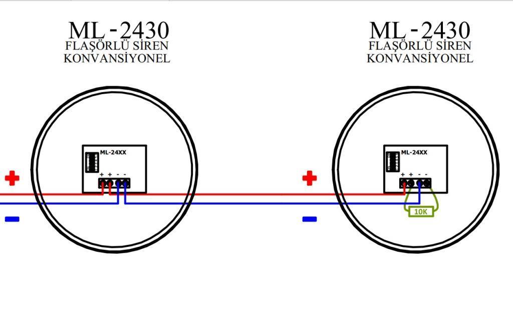 MavigardMavigard ML-2430 Konvansiyonel Flaşörlü Elektronik Siren, Kırmızı 24V DCME-ML-2430