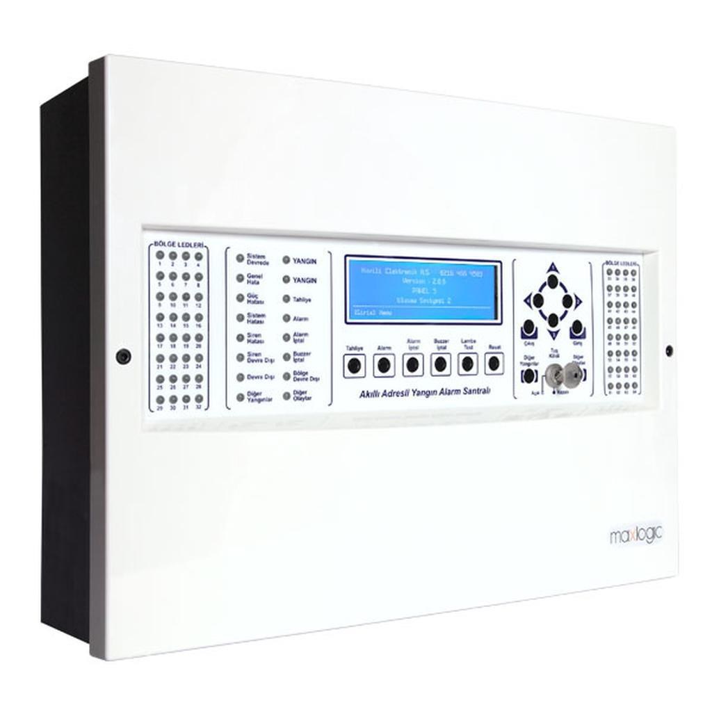 MavigardMavigard ML-4218 Konvansiyonel Gaz Alarm Santrali, 8 Bölge, 16 Röle ÇıkışıML-4218
