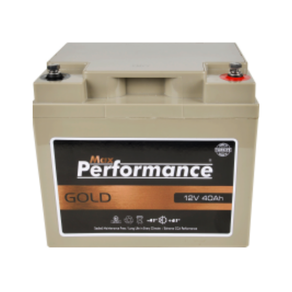 Max Performance GoldMax Performance Gold 12V 40Ah Bakımsız Kuru AküGold12-40