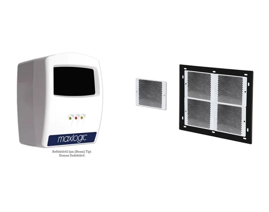 MaxlogicMaxlogic ML-0174 Işın (Beam) Tipi Duman Dedektörü Reflektörü, 4 lüML-0174