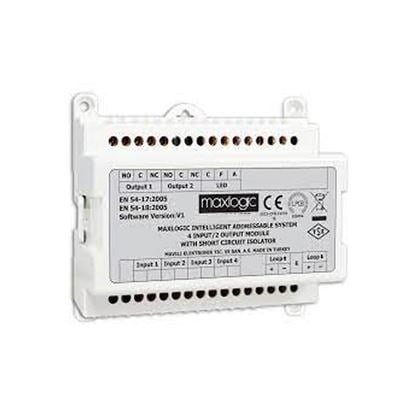 MaxlogicMaxlogic ML-1362.SCI/M Akıllı Adresli Kontak İzleme Modülü, 1 Girişli Kısa Devre İzolatörlü, Marin SertifikalıML-1362.SCI/M