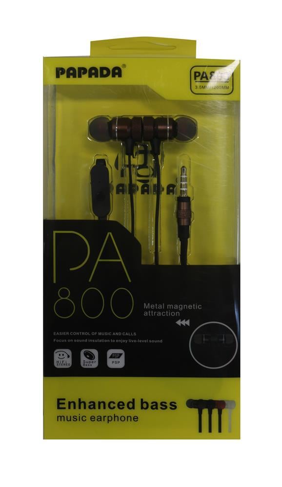 MEGATECHMegatech Papada PA800 Kahve Renk Mikrofonlu Mıknatıslı Kulaklık9100910100829