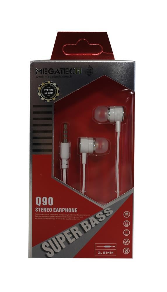 MEGATECHMegatech Q90 Beyaz Mikrofonlu Kulaklık9100910093077