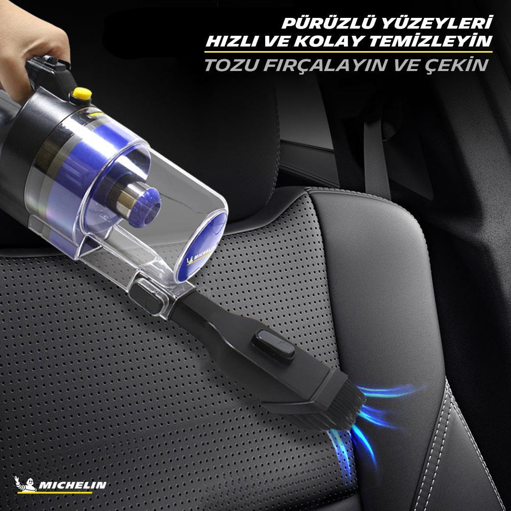 MichelinMichelin MC33375 12Volt/150Watt Araç Süpürgesi + 4 Parça Aksesuar SetiMC33375