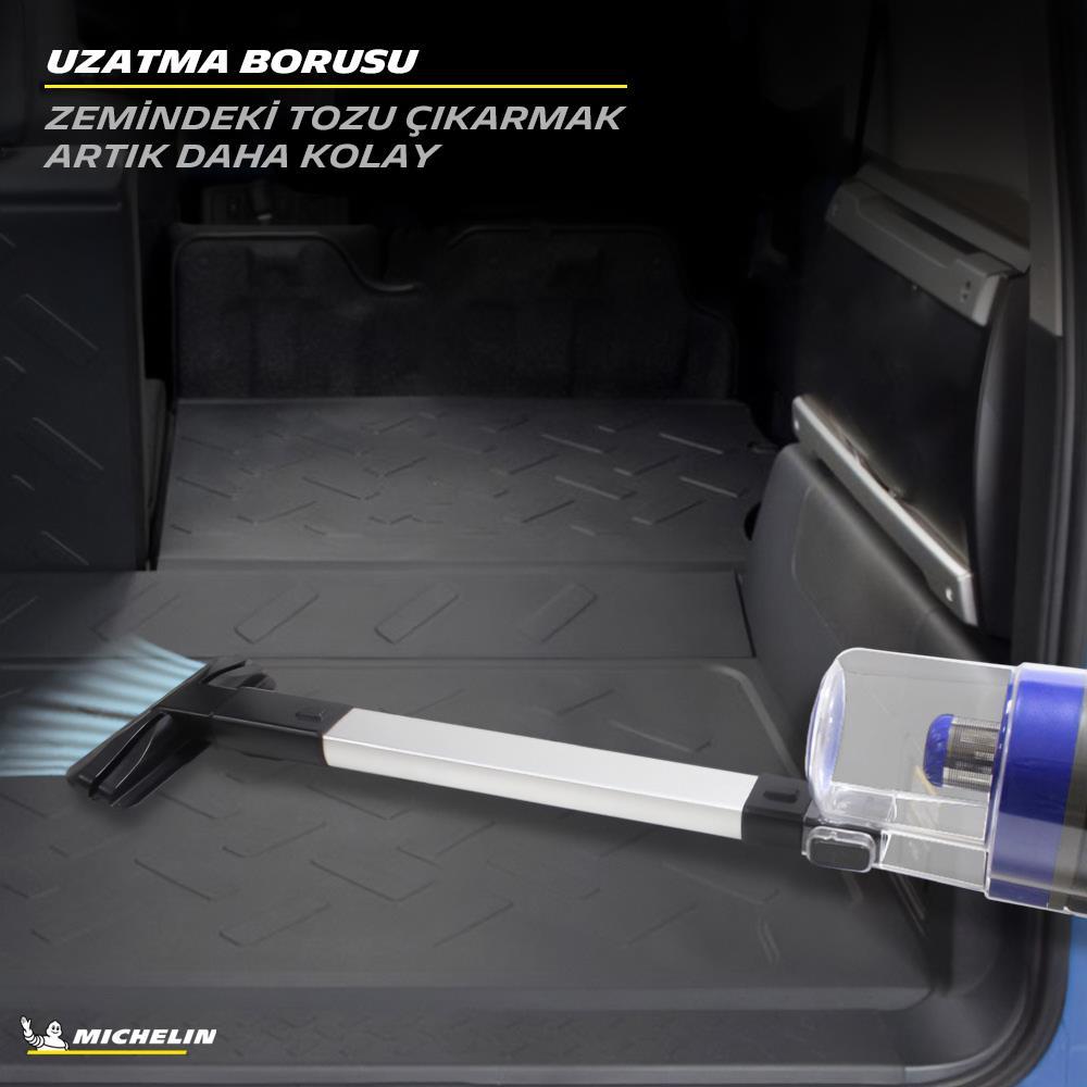 MichelinMichelin MC33375 12Volt/150Watt Araç Süpürgesi + 4 Parça Aksesuar SetiMC33375