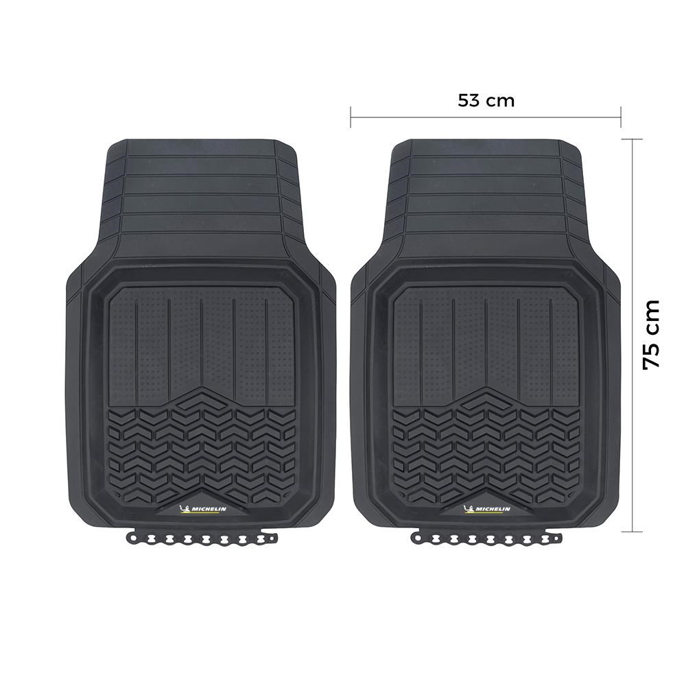 MichelinMichelin MC34594 Tüm Araçlara Uyumlu 2 Parça Üniversal 3D Havuzlu Oto PaspasMC34594