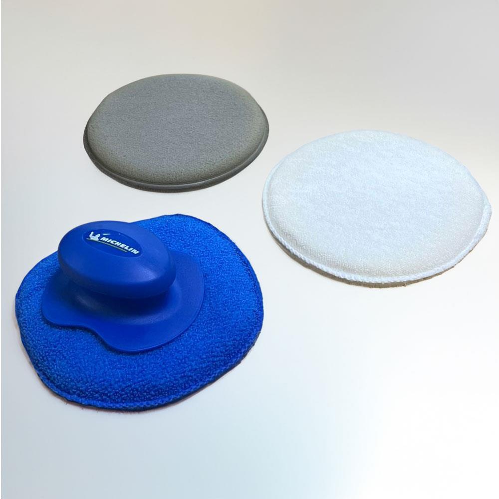 MichelinMichelin MC3510 3 Parça 130mm Velkro Cırtlı Mikrofiber Oto Yıkama, Parlatma ve Cila SüngeriMC3510