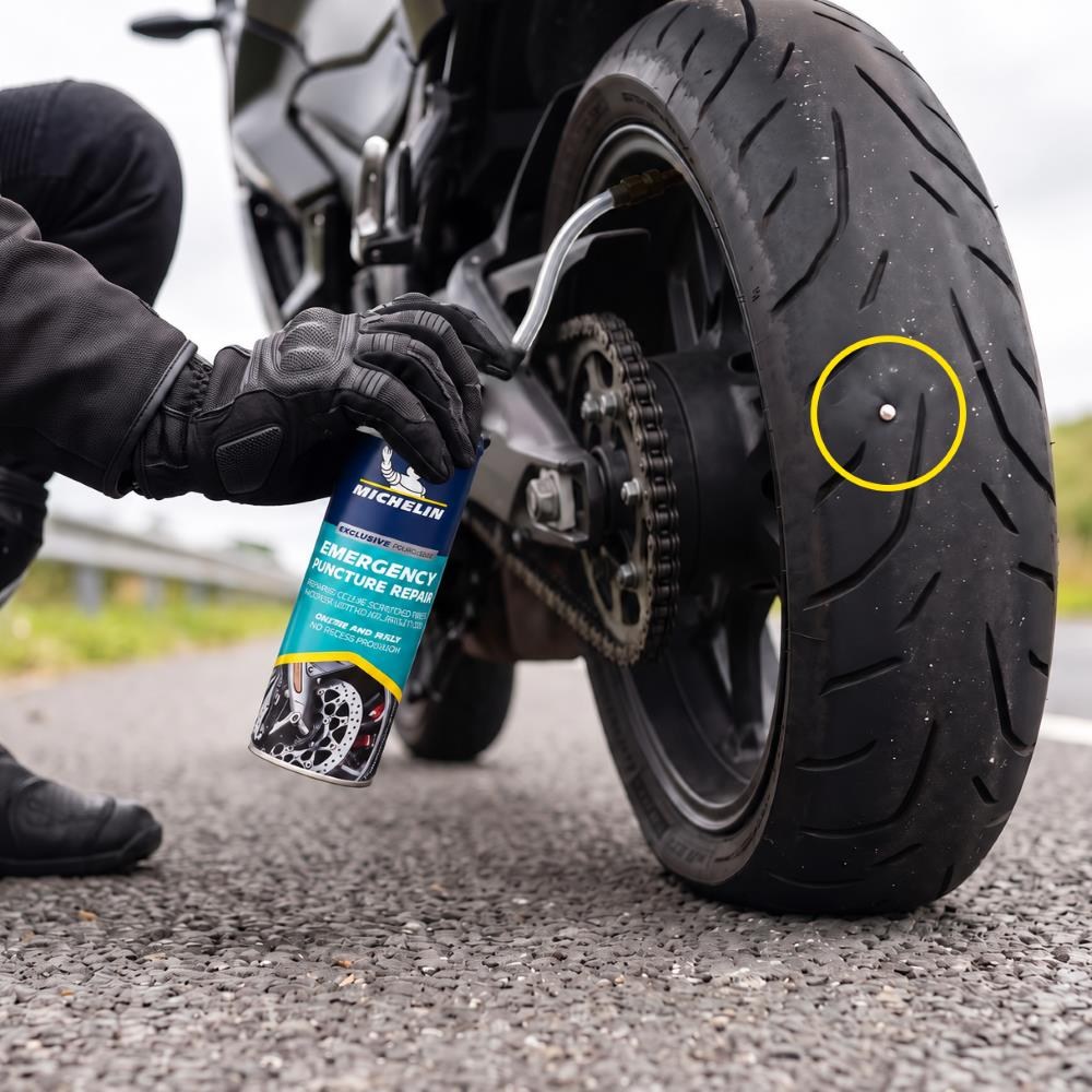 MichelinMichelin MC35119 200ml Motosiklet, Scooter Acil Lastik Tamir Spreyi/KöpüğüMC35119