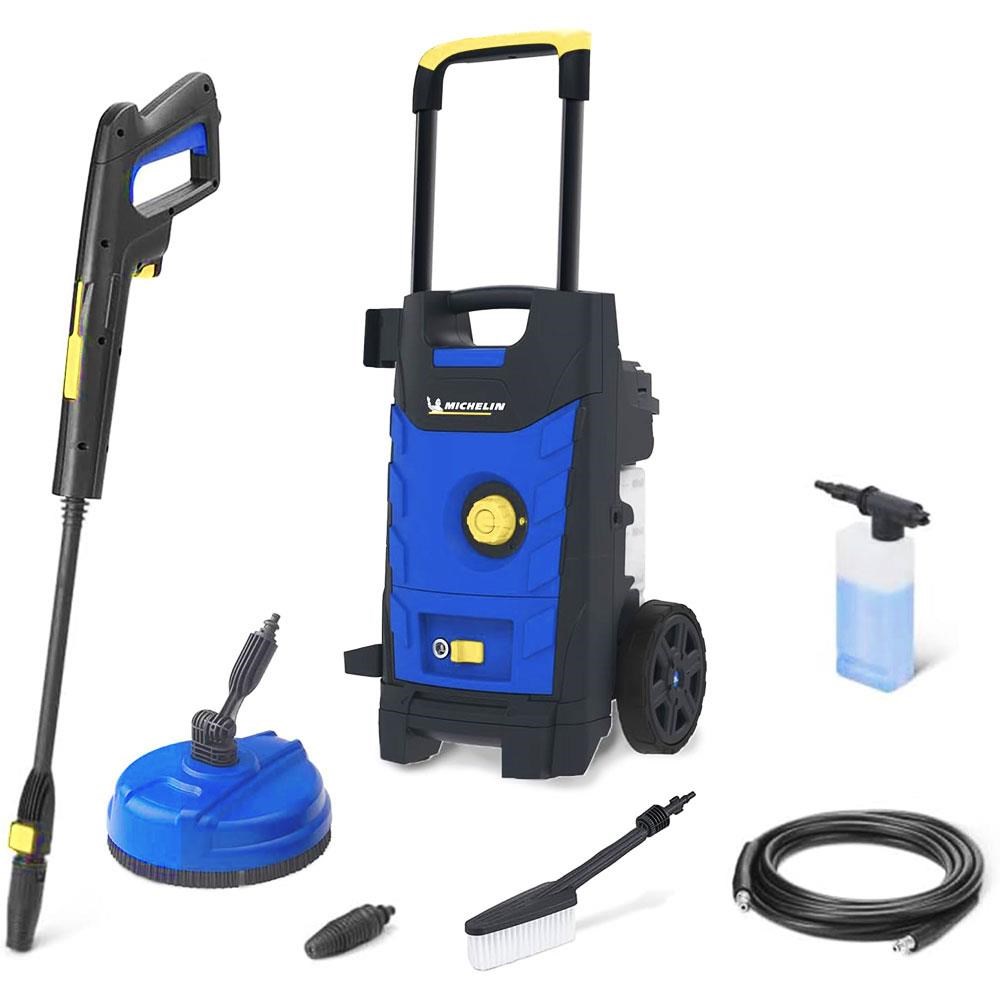 MichelinMichelin MPX19ELP 1900Watt 140Bar Profesyonel Basınçlı Yıkama Makinesi + Zemin/Araç Yıkama FırçasıMPX19ELP