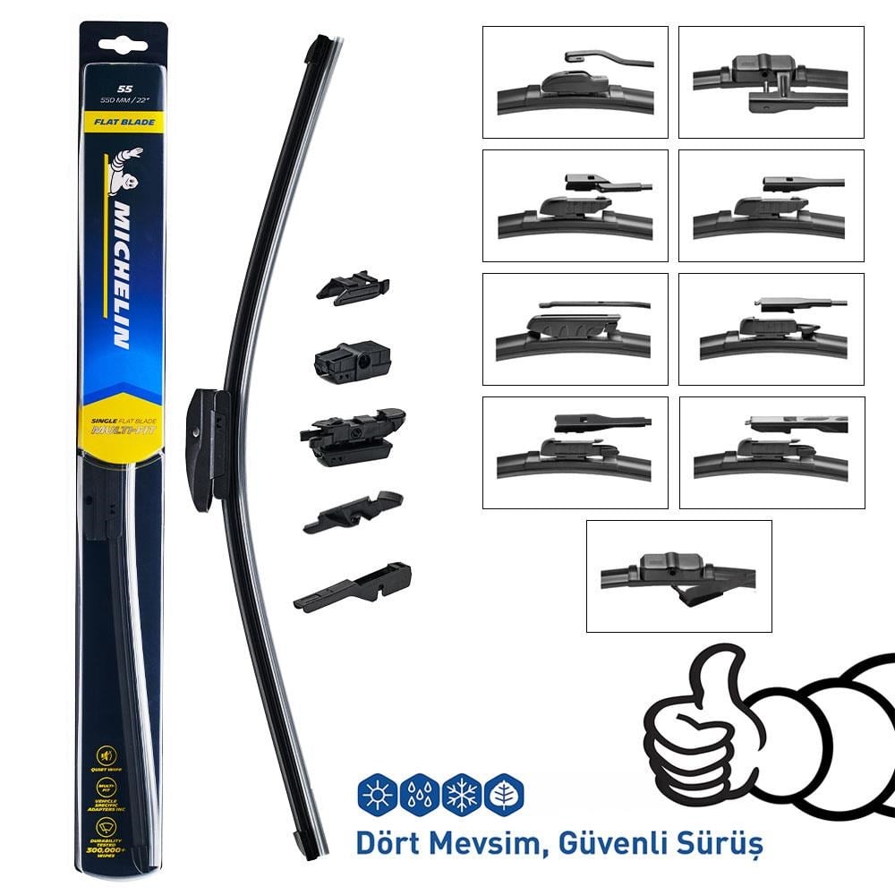 MichelinMichelin MULTIFIT™ MC33948 55CM 1 Adet Universal Muz Tipi SilecekMC33948