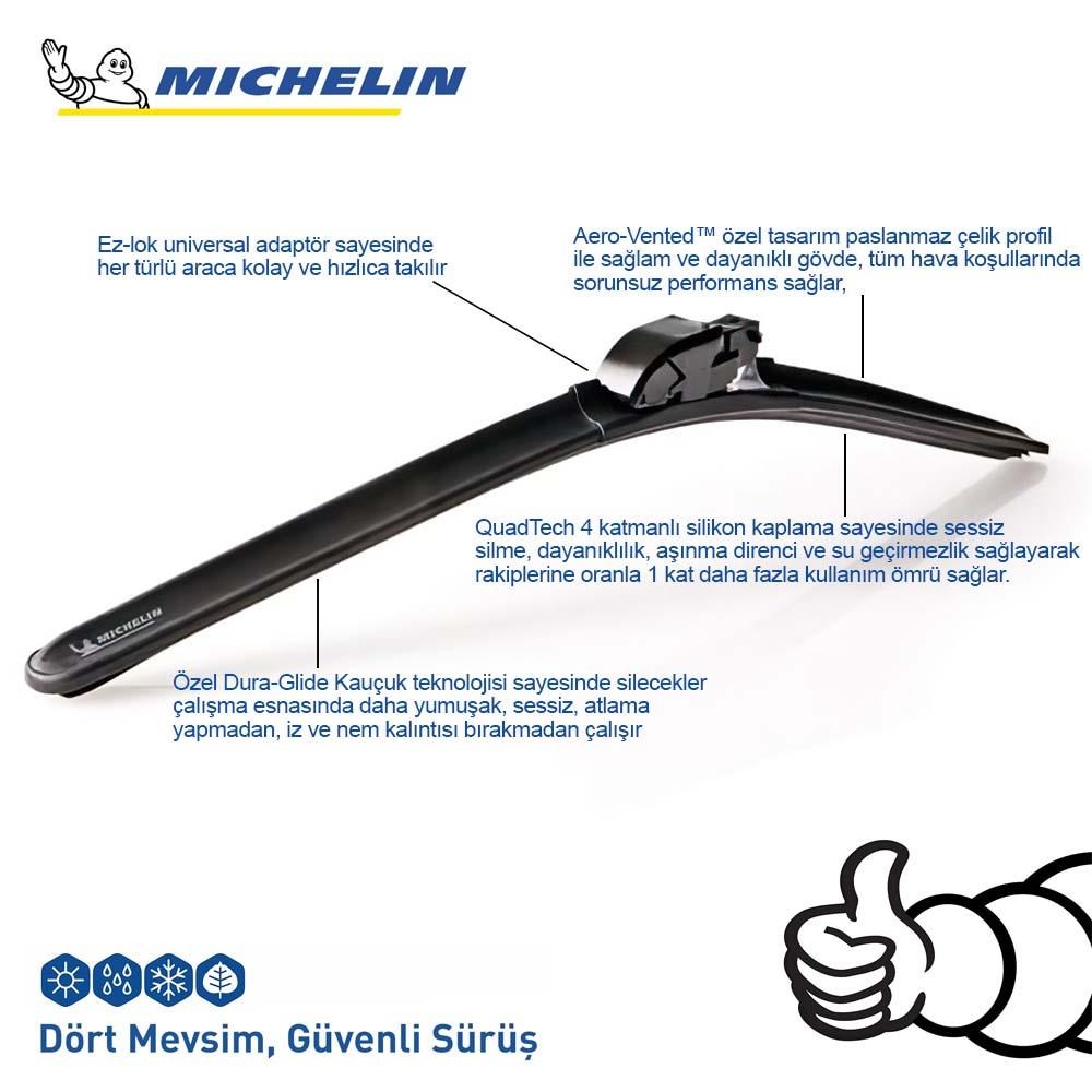 MichelinMichelin MULTIFIT™ MC33962 65CM 1 Adet Universal Muz Tipi SilecekMC33962