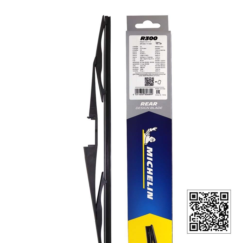MichelinMichelin Rainforce™ MCR300 30CM 1 Adet Universal Telli Hibrit Arka SilecekMCR300