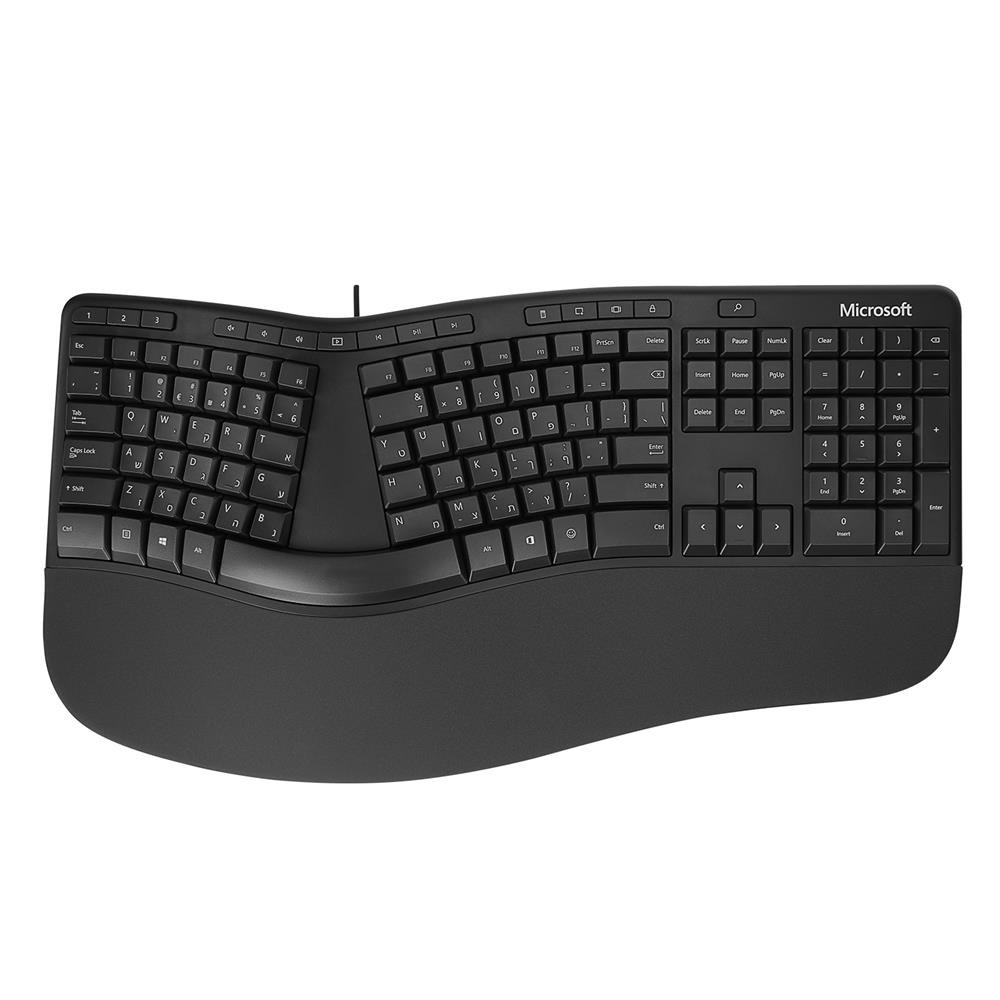 MICROSOFTMicrosoft Buisness Ergonomic Klavye Hebrew Layout (LXN-00016)889842460476
