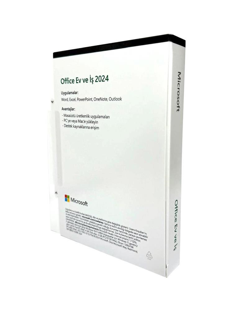 MICROSOFTMicrosoft Office Home and Business 2024 EP2-06692 Türkçe Lisans Kutu Ofis Yazılımı196388410699