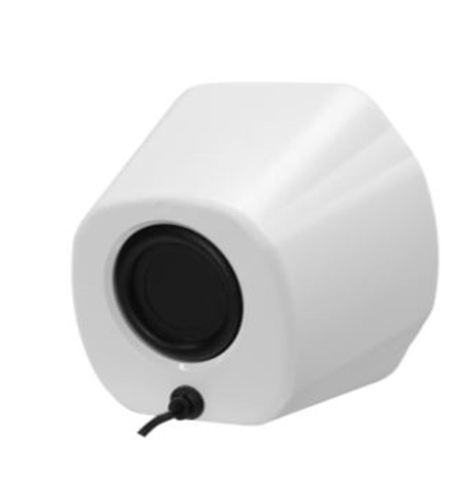 MİKADOMikado MD-180 2.0 3W-2 Beyaz RGB Aydınlatmalı USB + 3.5mm USB 5V Speaker Hoparlör8680096133008