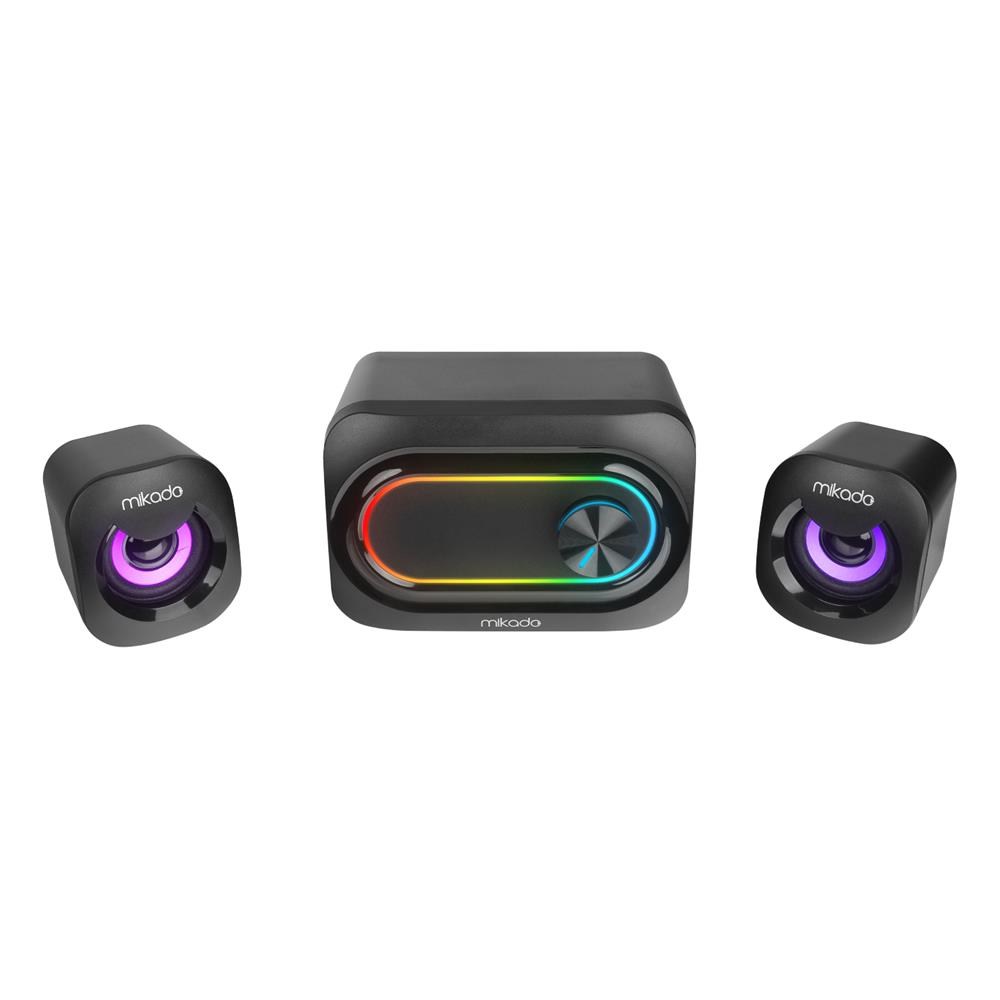 MİKADOMikado Md-511 5w+3wx2 Usb Rgb Ledli 2+1 Gaming Speaker (11 W)8680096123207