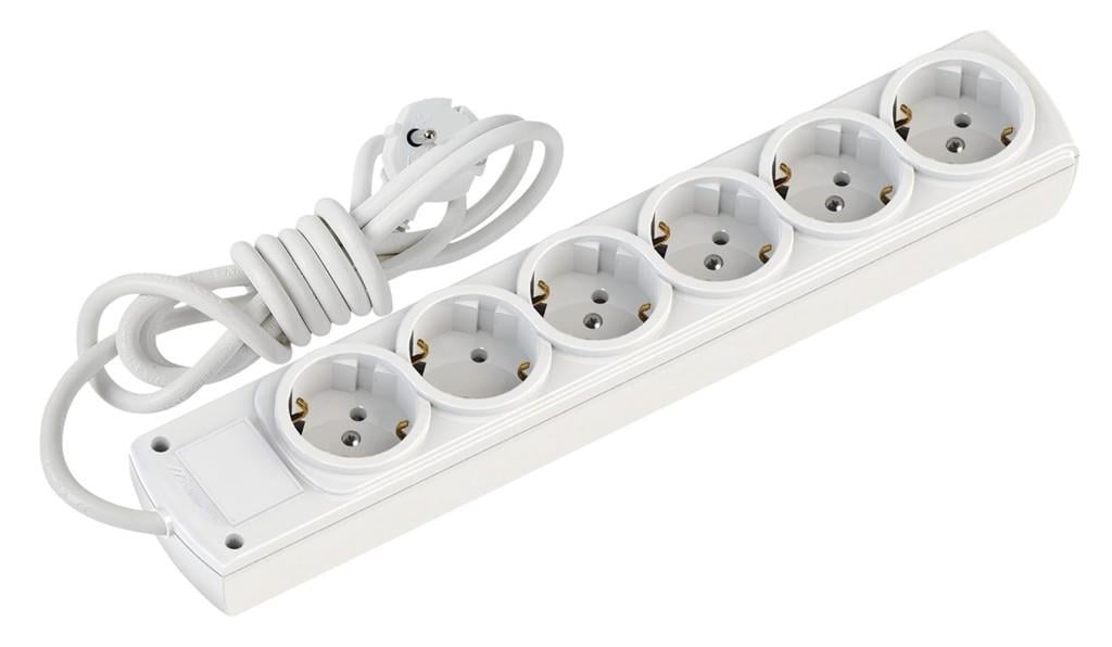 MUTLUSANMutlusan Rı-Tech 6lı 1mt Topraklı  Grup Priz  (001 175 610002 01 00)8699430477326