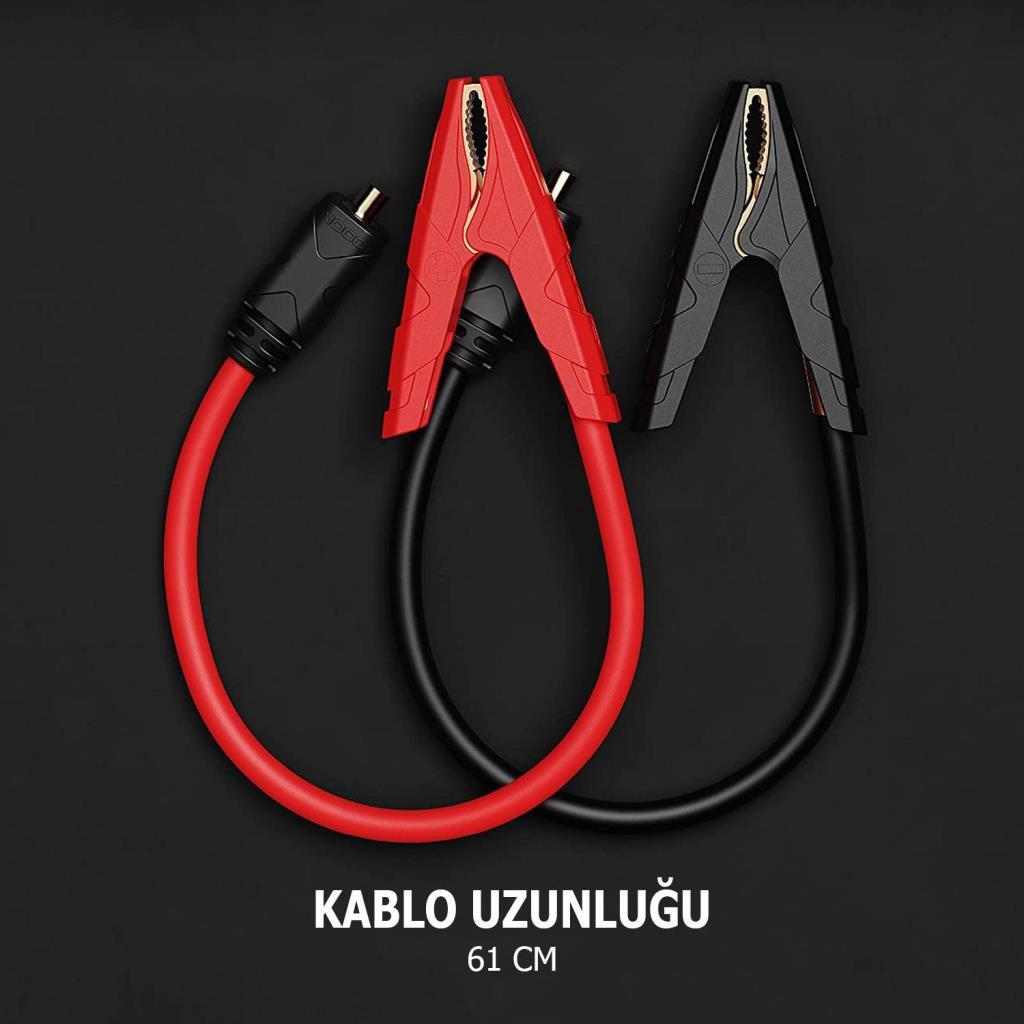 NOCONOCO GBC004 12V/24V GB500 Ağır Hizmet Tipi Akü Takviye Bağlantı KablosuGBC004