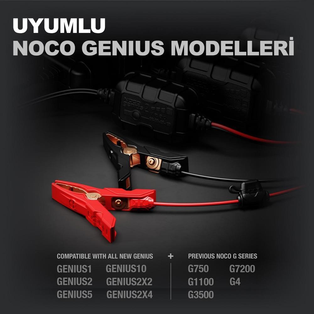 NOCONOCO GC014 Maşalı Akü Bağlantı KablosuGC014