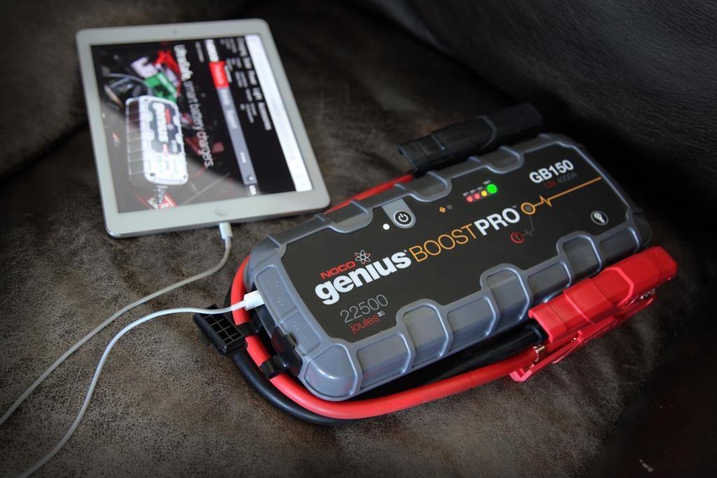 NOCONOCO Genius GB150 12V 3000Amp Ultrasafe Lityum Akü Takviye + Powerbank + Led LambaGB150
