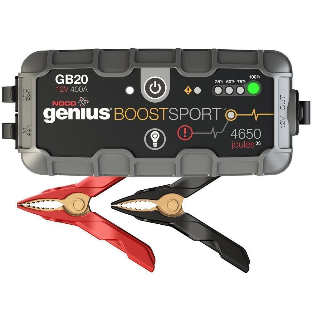 NOCONOCO Genius GB20 12V 500Amp Ultrasafe Lityum Akü Takviye + Powerbank + Led LambaGB20