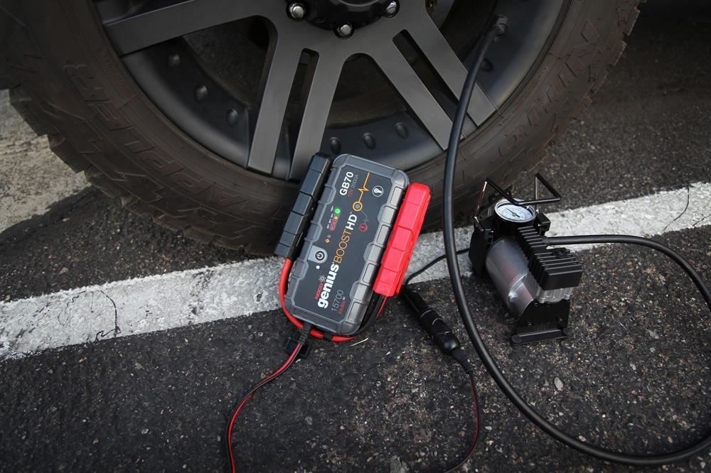 NOCONOCO Genius GB70 12V 2000Amp Ultrasafe Lityum Akü Takviye + Powerbank + Led LambaGB70
