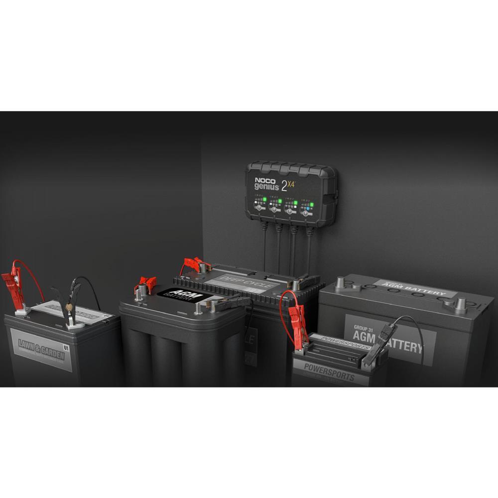NOCONOCO GENIUS2X4 6V/12V 40A Çoklu/4’Lü Akıllı Akü Şarj ve Akü Bakım/DesülfatörGENIUS2X4
