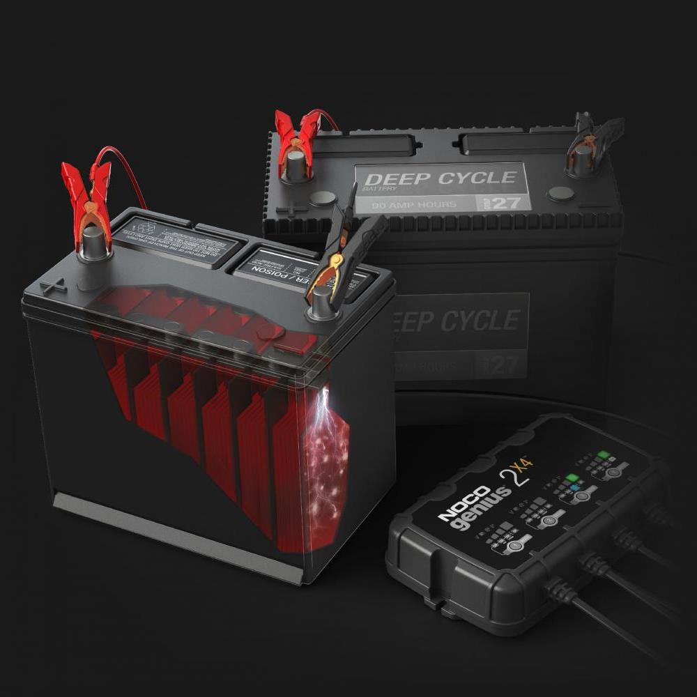NOCONOCO GENIUS2X4 6V/12V 40A Çoklu/4’Lü Akıllı Akü Şarj ve Akü Bakım/DesülfatörGENIUS2X4