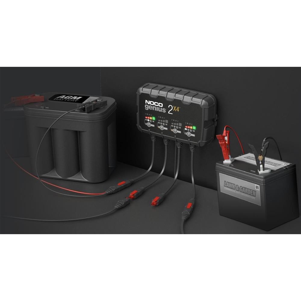 NOCONOCO GENIUS2X4 6V/12V 40A Çoklu/4’Lü Akıllı Akü Şarj ve Akü Bakım/DesülfatörGENIUS2X4