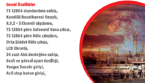 SismikNOFIRE-2 Deprem Uyarı ve Alarm Cihazı Sismik/Deprem Sensörü (kandilli rasathanesi onaylı versiyon)Sismik Nofıre