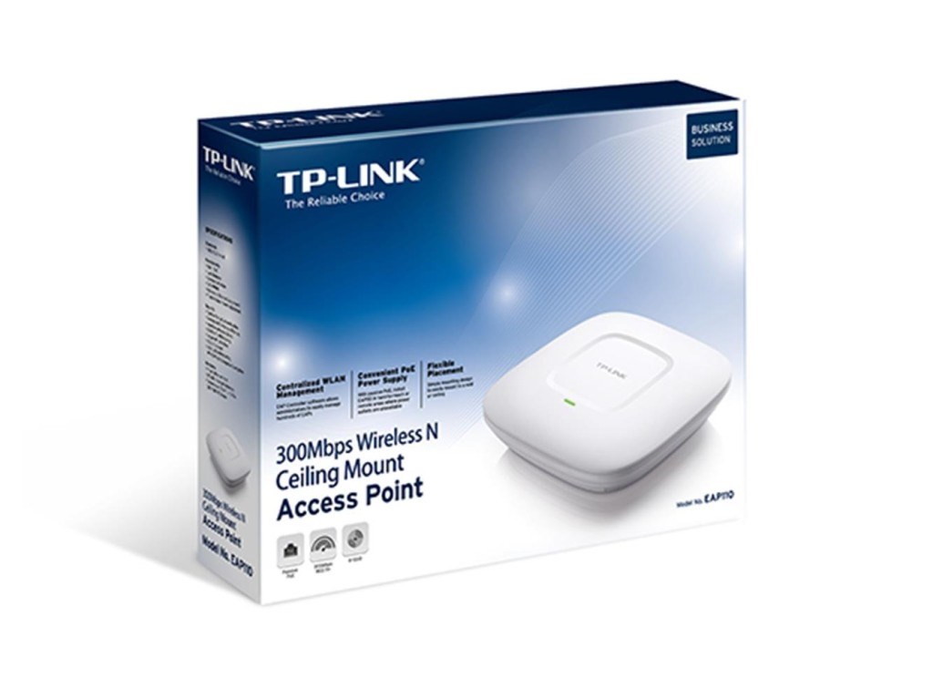 TP-LINKOmada Tp-Link EAP110 Tavan Tipi 300 Mbps Kablosuz Access Point6935364091620