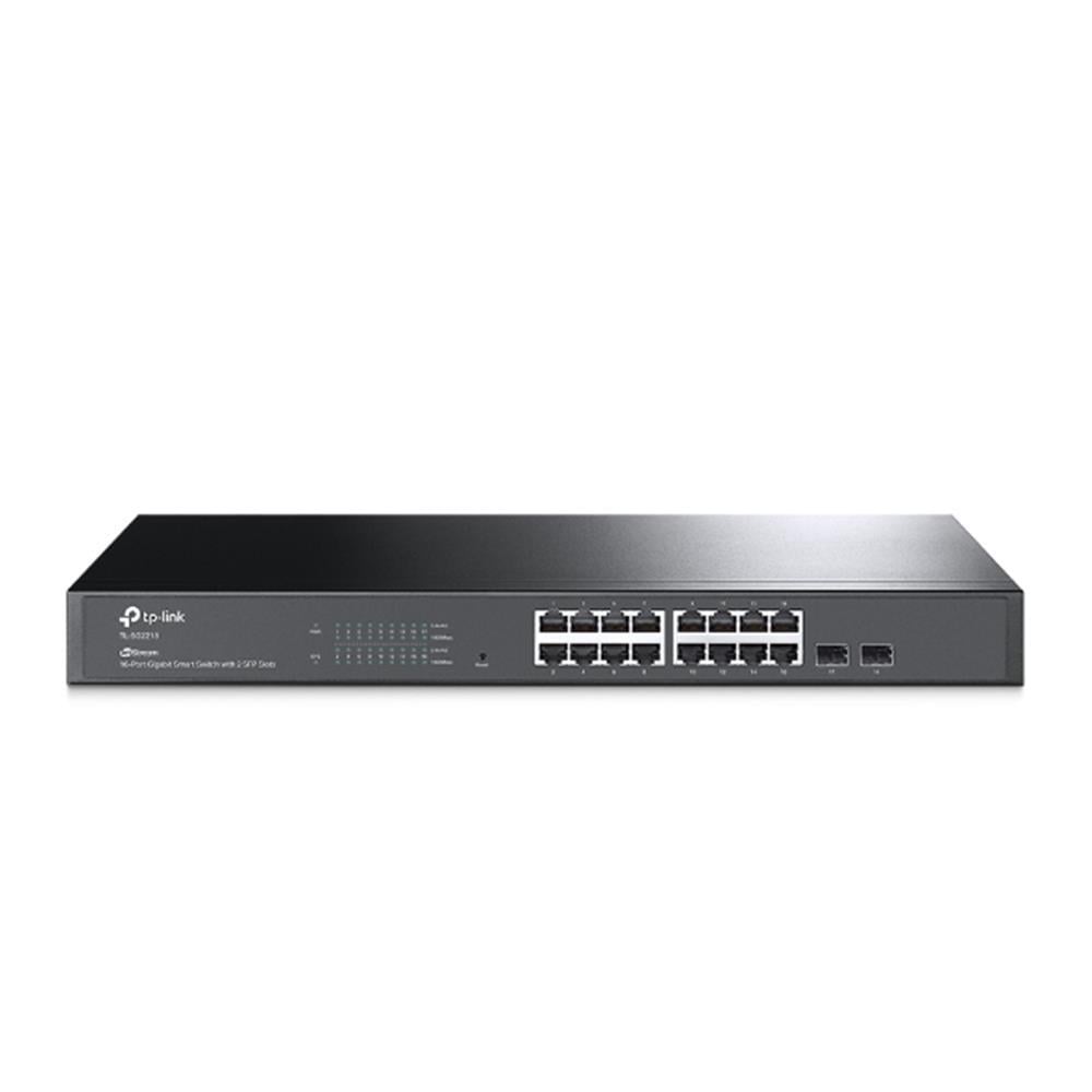 TP-LINKOmada Tp-Link SG2218 16 Port 10-100-1000 Mbps L2 Yönetilebilir Switch 2 SFP Port6935364006419