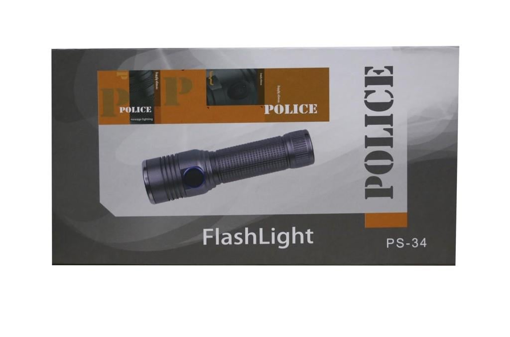POLICEPolıce PS-34  Üç Ayrı Modda Işık, Şarjlı El Feneri8800603050349